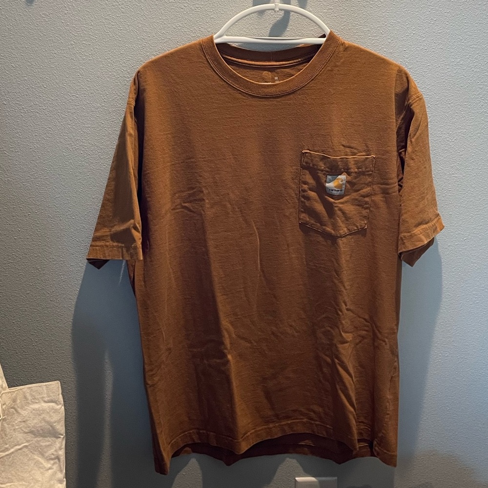Brown Carhartt t-shirt